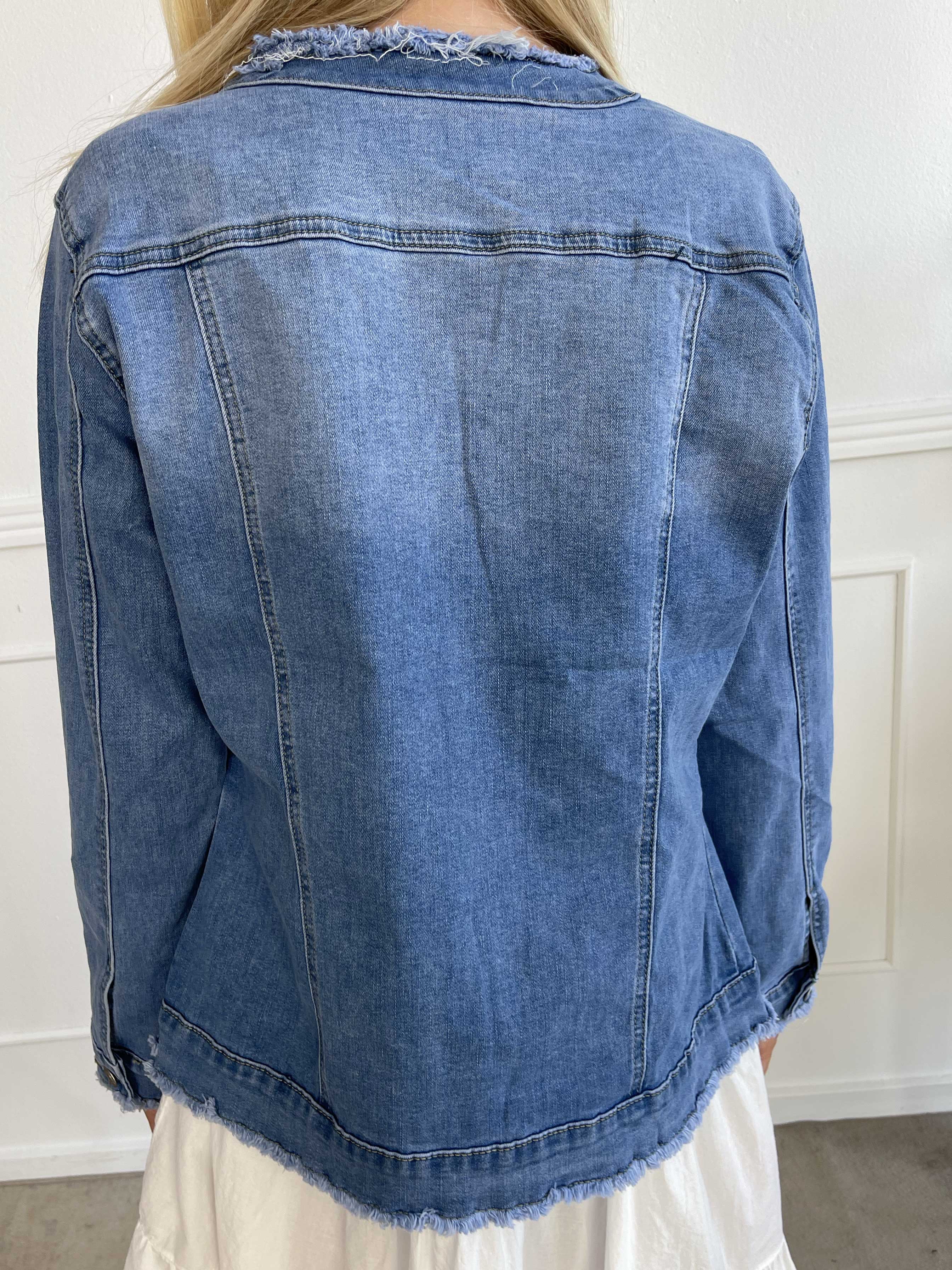 Vegas - Jeansjacka med stretch